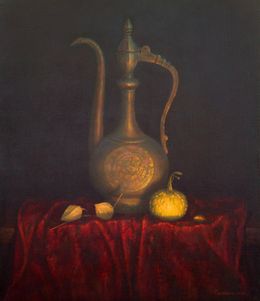 Painting, Oriental jug, Irina Trushkova