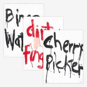 Print, Binge watcher, Cherry picker, Dirty fingers, Kim Gordon