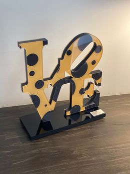 Escultura, Hommage au LOVE de Robert Indiana et à Yayoi Kusama - N° 2/6, Brain Roy