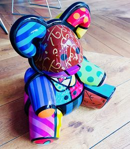 Escultura, Teddy Bear, Romero Britto