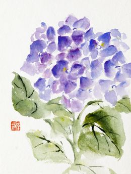 Pintura, Hortensias #1, Sophie Deliss