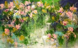 Pintura, Lilly Pond, Floria Rey