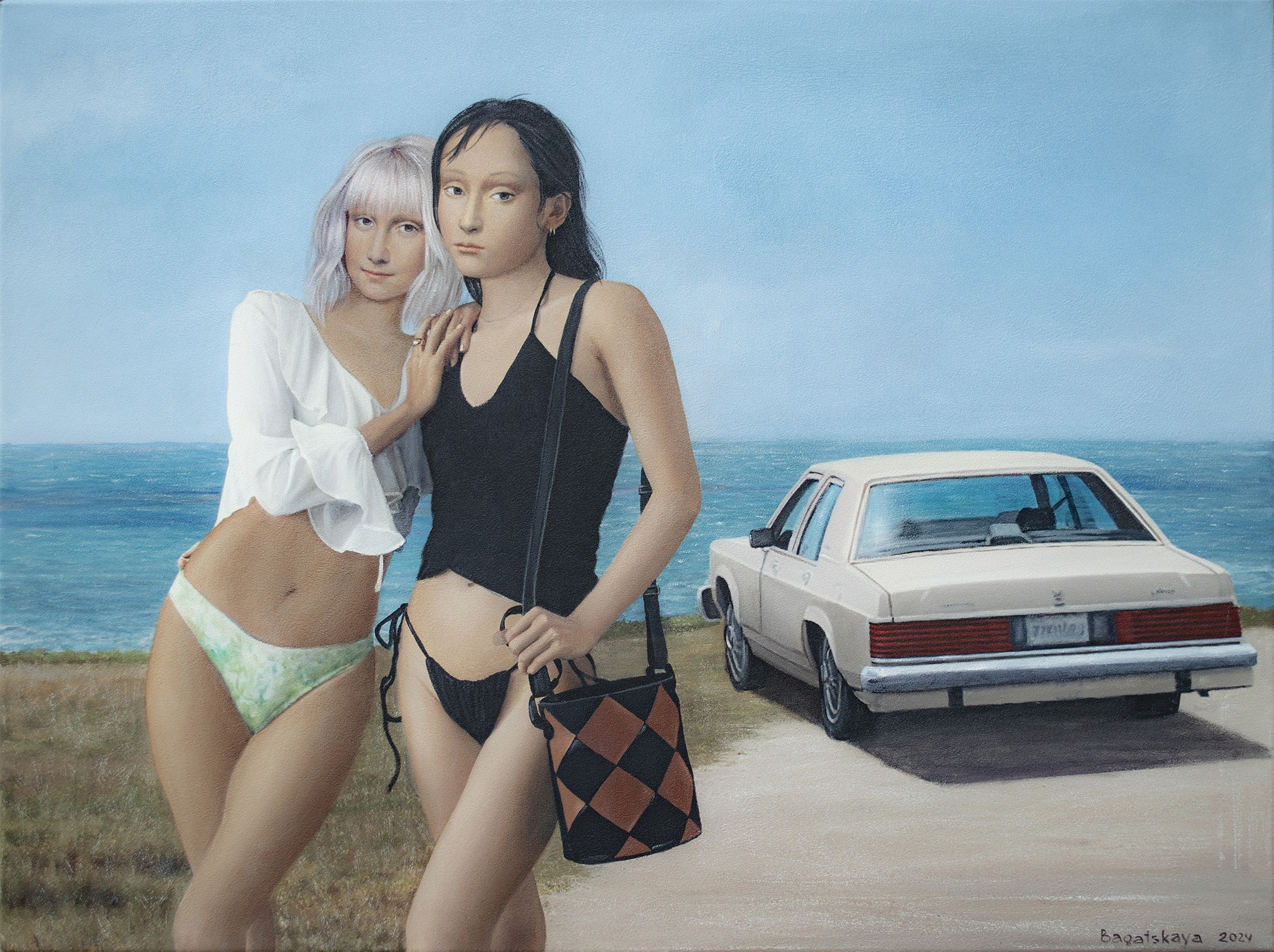 Nataliya Bagatskaya, Contemporary portrait - Near the Sea Nataliya Bagatskaya, Contemporary portrait - Near the Sea