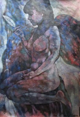 Peinture, Nude.Twilight., Nadezda Stupina