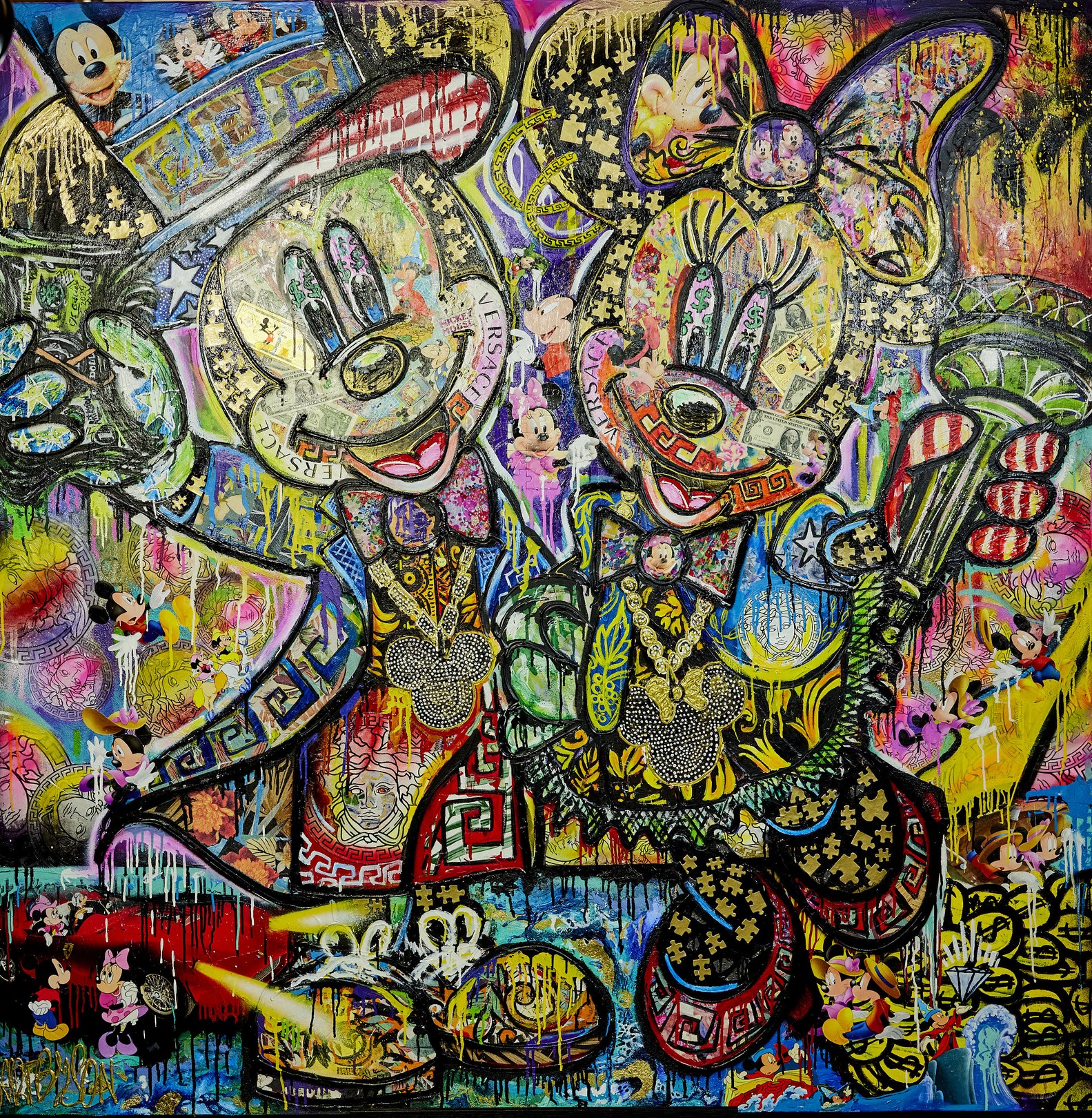 Art By Son, Mickey and Minnie Mouse - sold out internationally Art By Son, Mickey and Minnie Mouse - sold out internationally