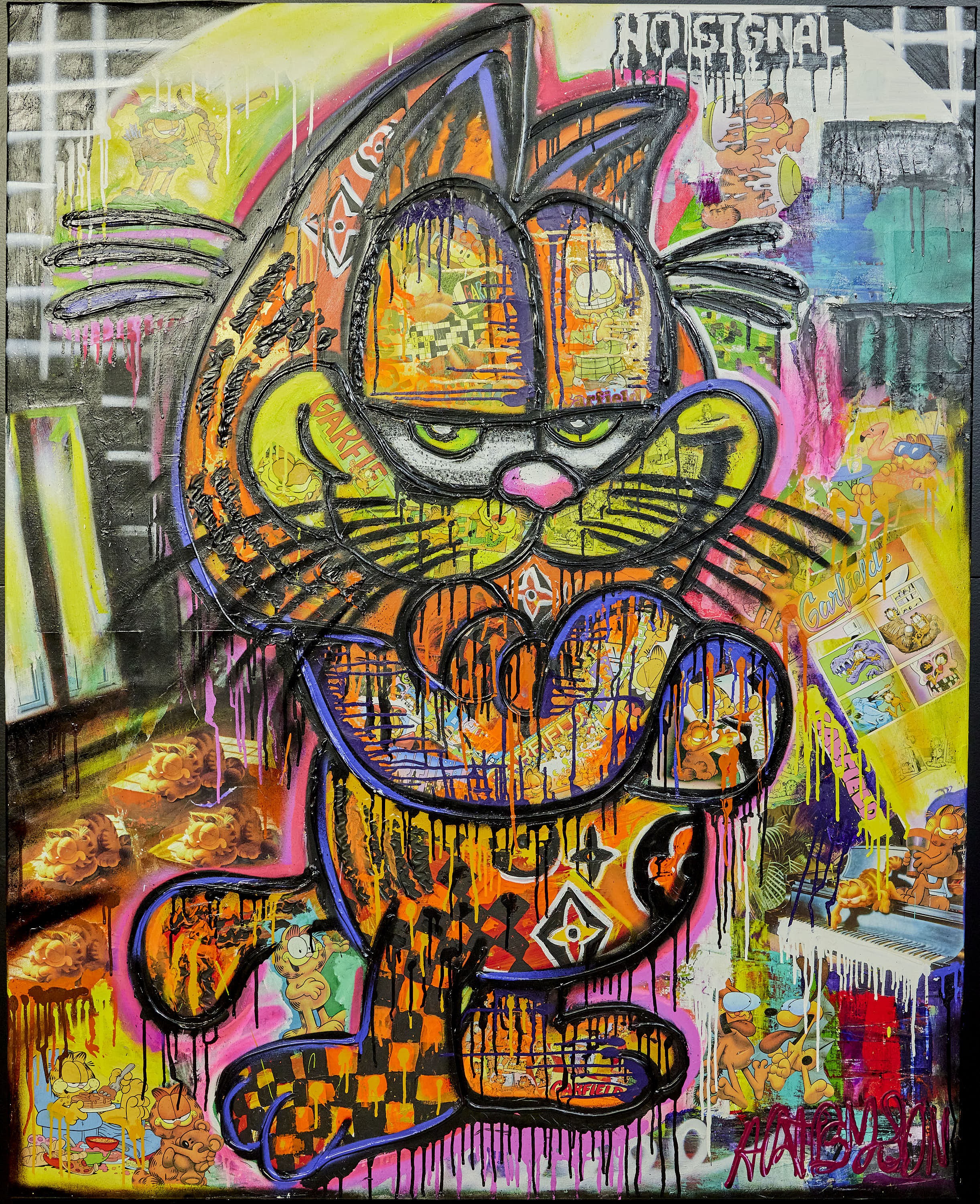 Art By Son, Mr Garfield - sold out internationally Art By Son, Mr Garfield - sold out internationally