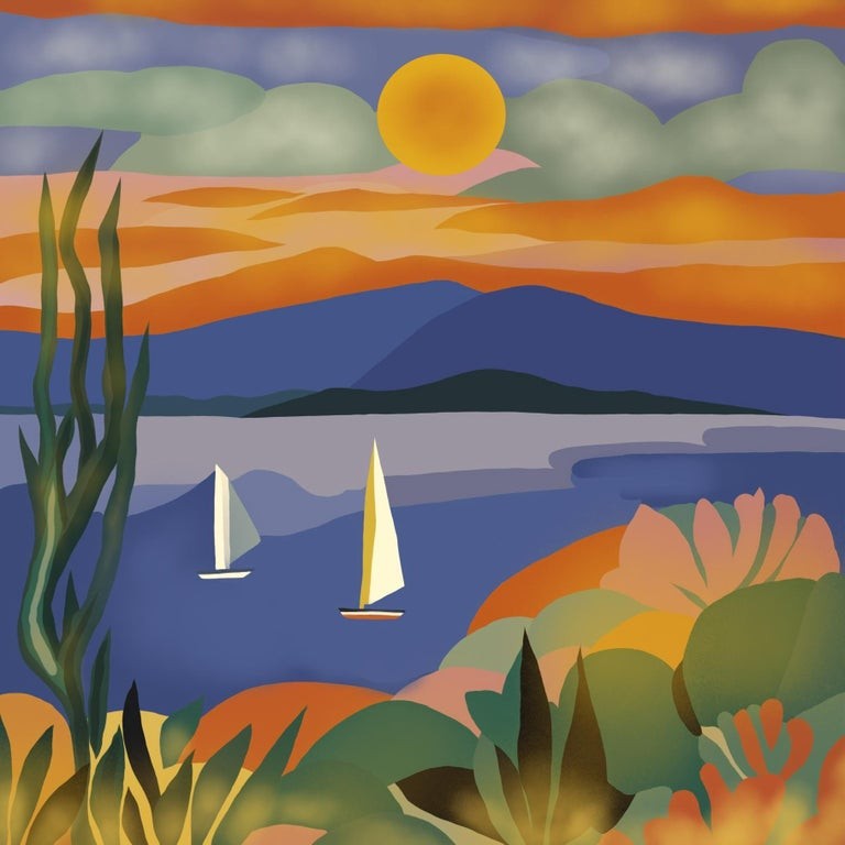 Nina Tsorieva, Seascape Nina Tsorieva, Seascape