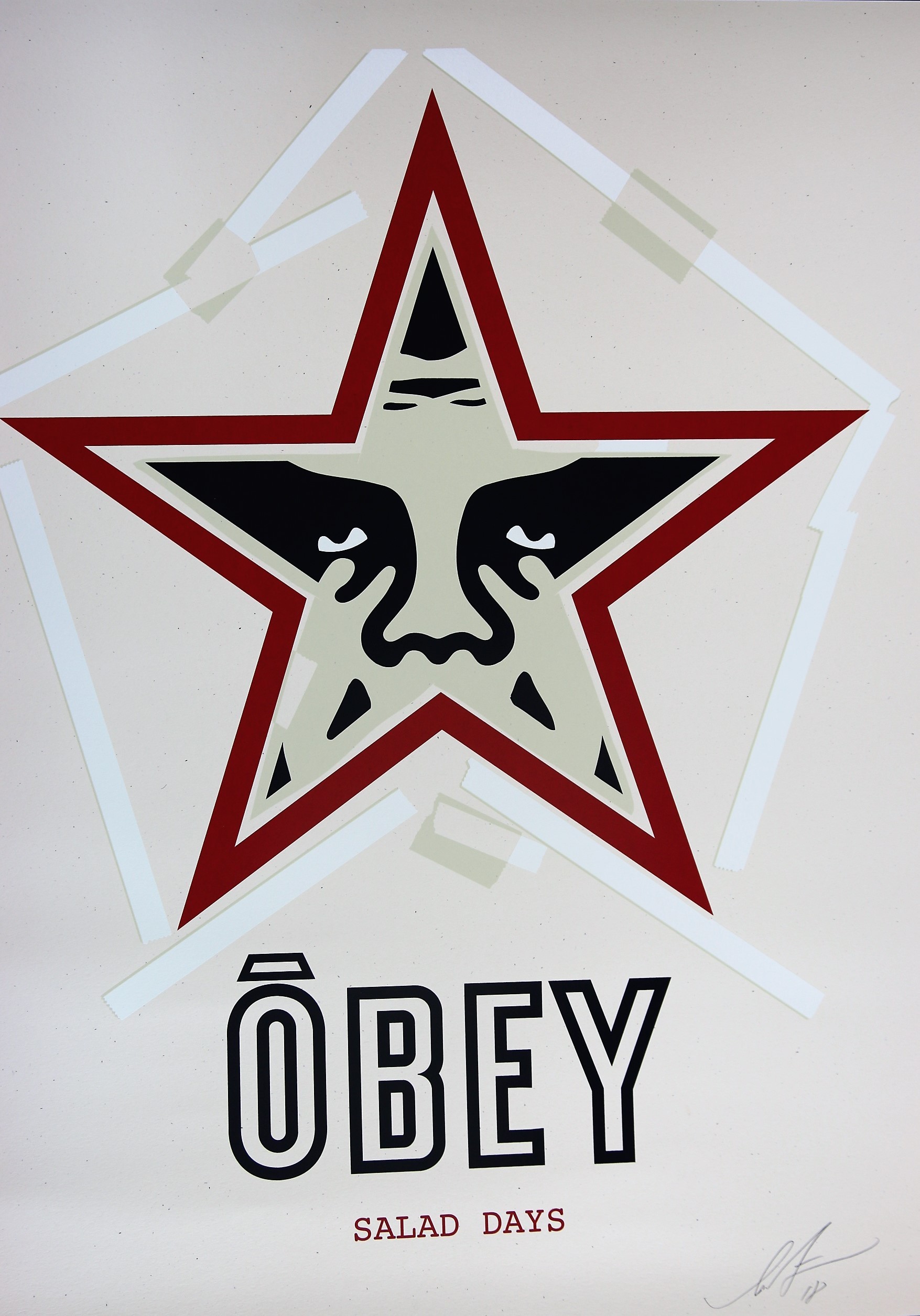 Shepard Fairey (Obey), Salad Days Shepard Fairey (Obey), Salad Days