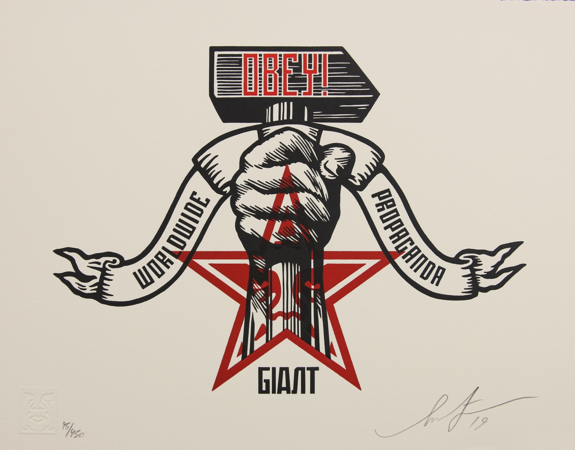 Shepard Fairey (Obey), Hammer And Fist Shepard Fairey (Obey), Hammer And Fist