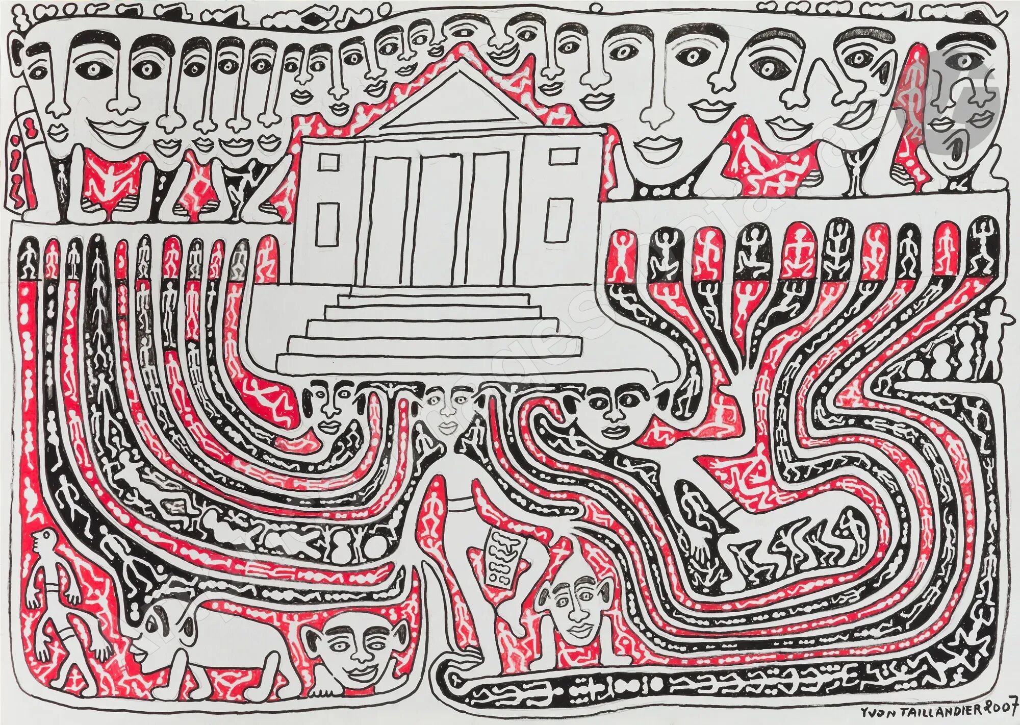 Yvon Taillandier, Panthéon des visages Yvon Taillandier, Panthéon des visages