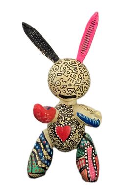 Sculpture, Balloon Rabbit, Art'Mony