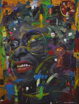 Peinture, Whispers of the Soul 4, Damola Ayegbayo