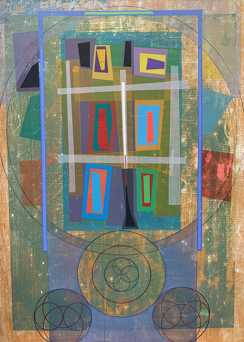 Michael Barringer, Organic Geometry (Mandala V) Michael Barringer, Organic Geometry (Mandala V)