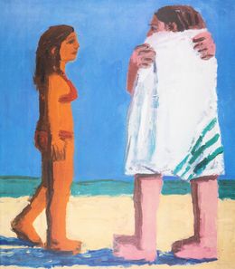 Drucke, Beach towel, Todd Bienvenu