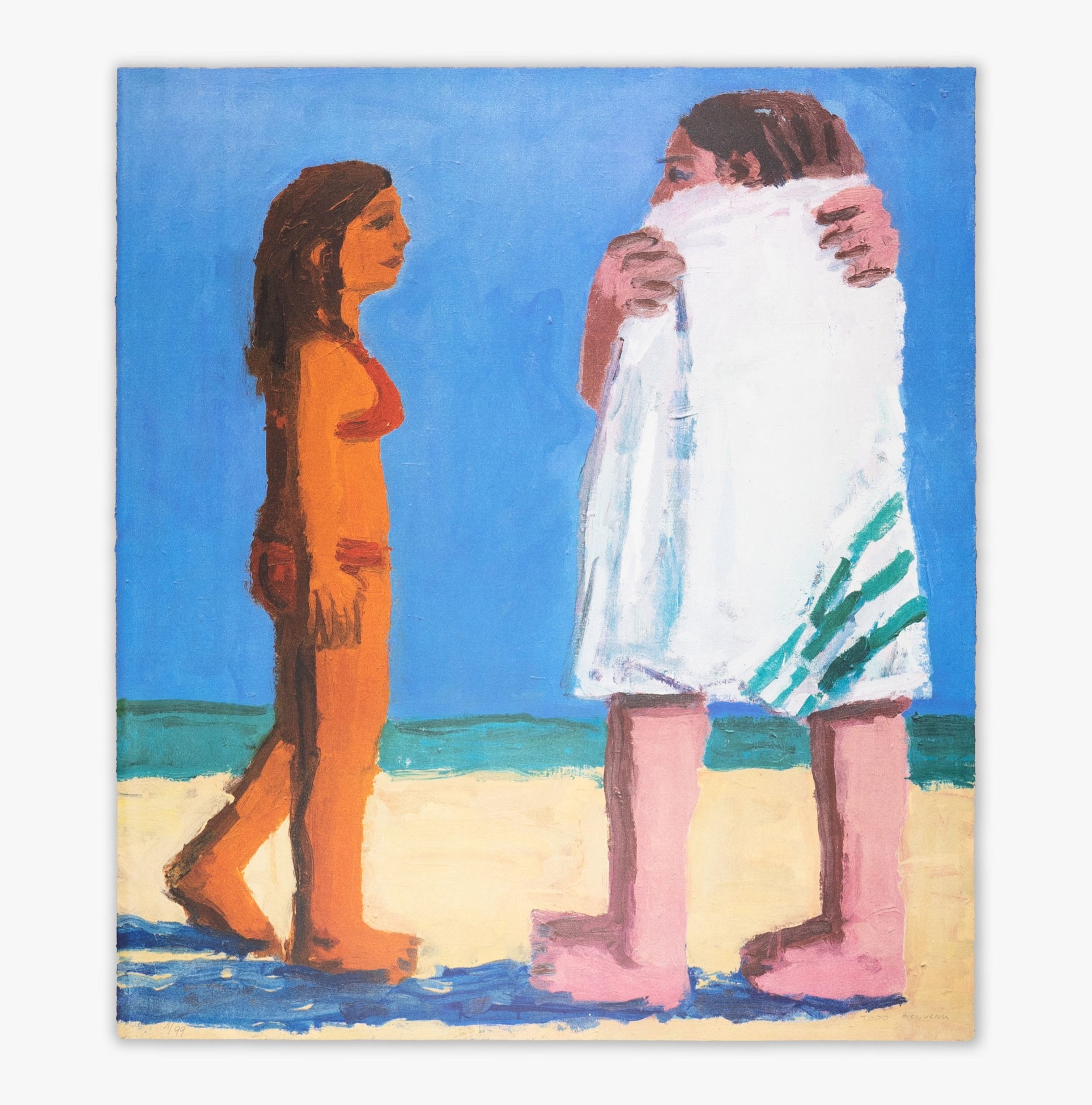 Todd Bienvenu, Beach towel Todd Bienvenu, Beach towel