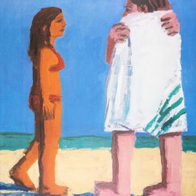 Drucke, Beach towel, Todd Bienvenu