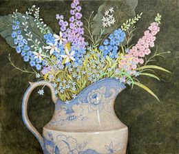 Painting, Flowers III, Olga Oreshnikov