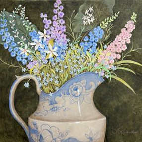 Painting, Flowers III, Olga Oreshnikov