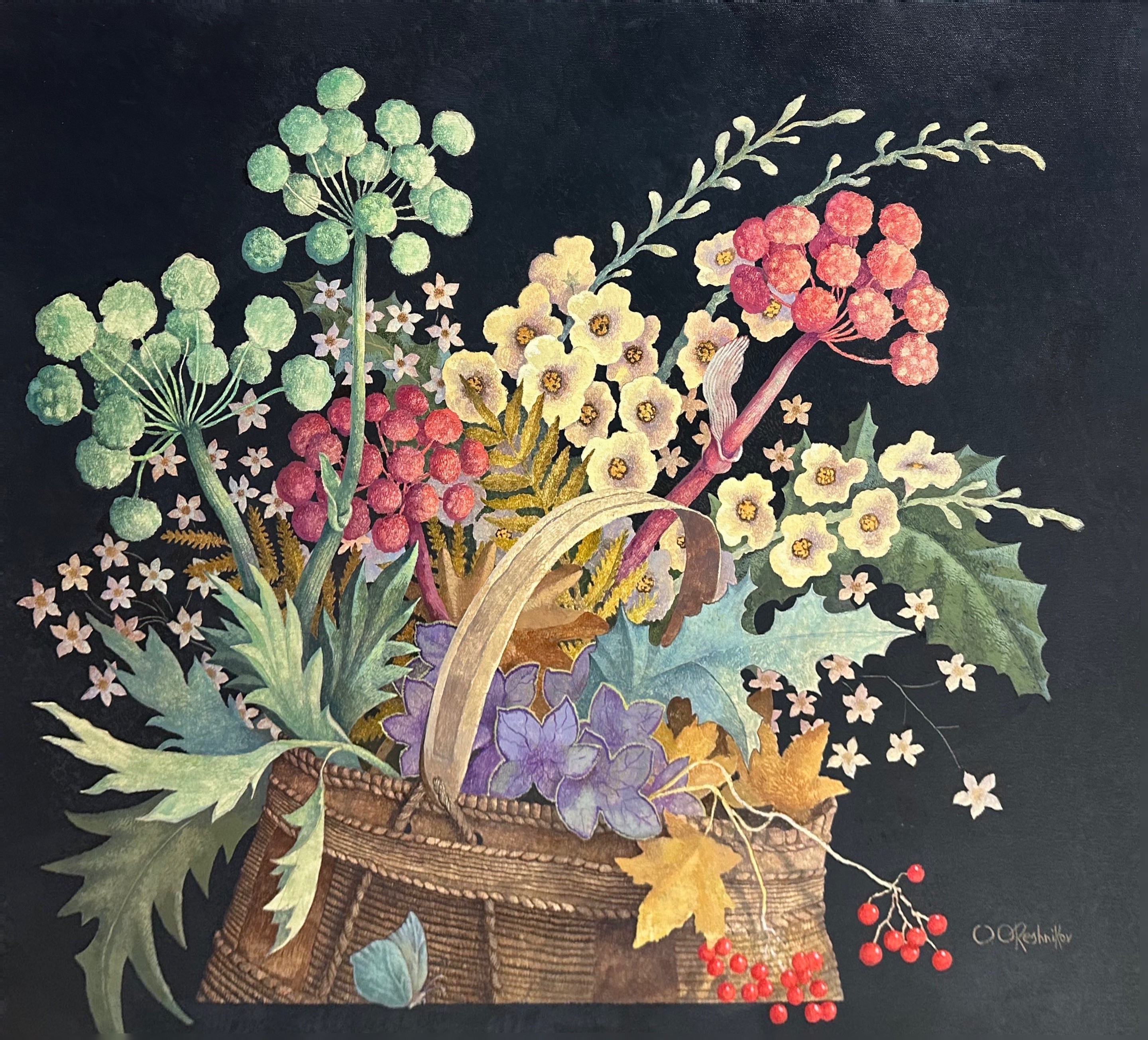 Olga Oreshnikov, Flowers V Olga Oreshnikov, Flowers V