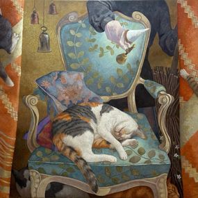 Painting, Majestic Sleep, Olga Oreshnikov