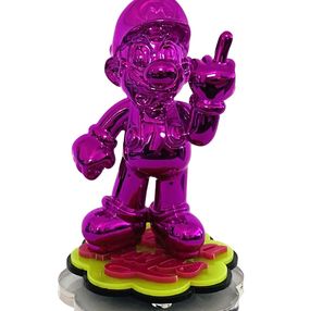 Escultura, Pink Mario Chup, FMZ Fred Morgan