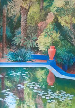 Zeichnungen, L'instant Majorelle VII, Agnès Tiollier