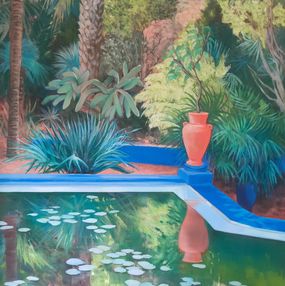 Zeichnungen, L'instant Majorelle VII, Agnès Tiollier