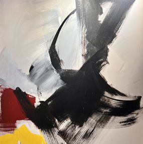 Painting, Composition 1988, Jean Miotte