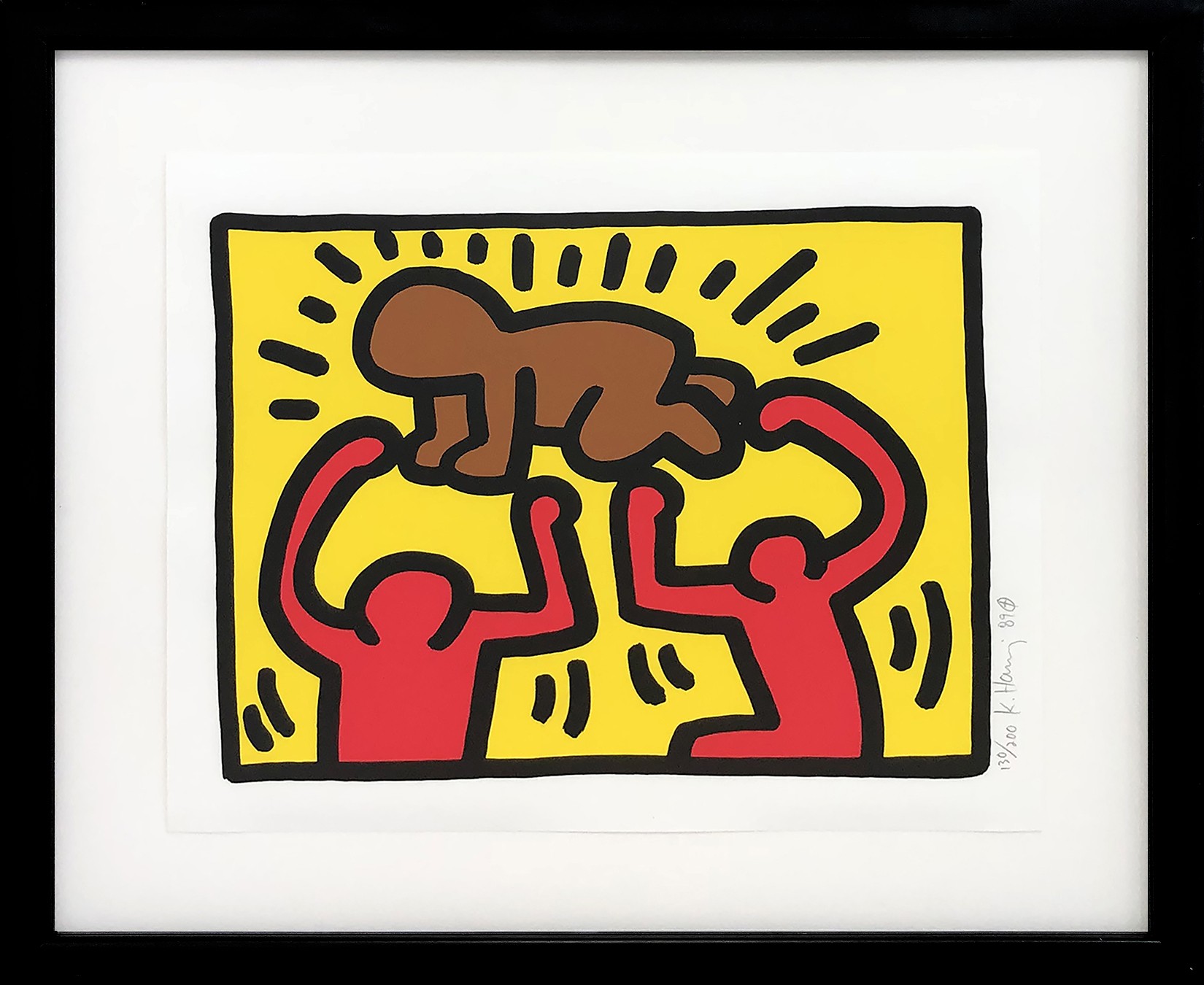 Keith Haring, Untitled from Pop Shop IV Keith Haring, Untitled from Pop Shop IV