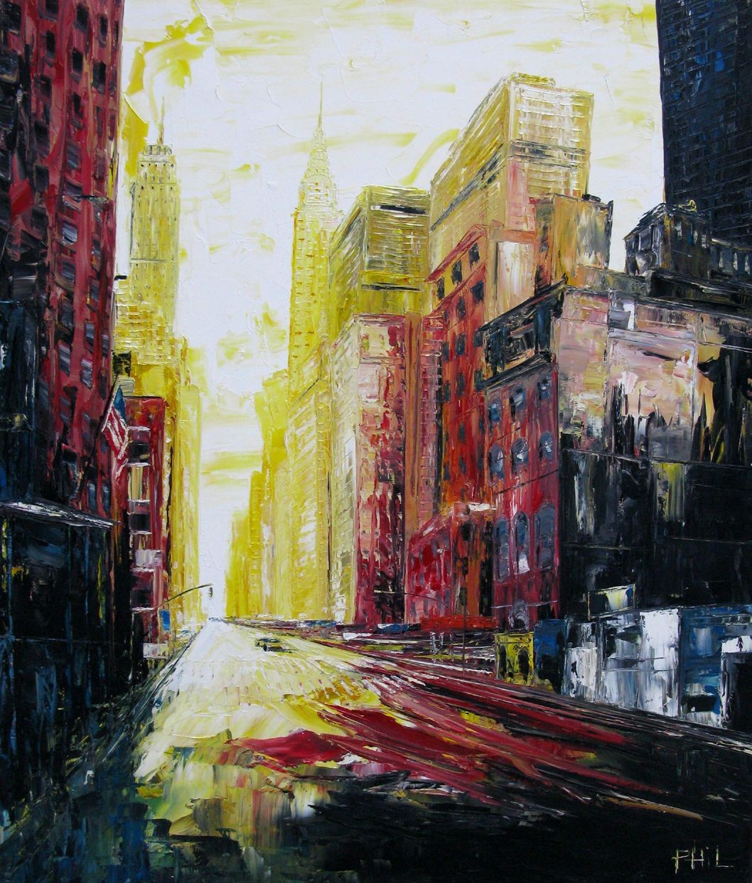 Phil, Yellow and red N.Y Phil, Yellow and red N.Y