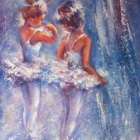 Gemälde, Little Ballerinas, Eleonora Taranova