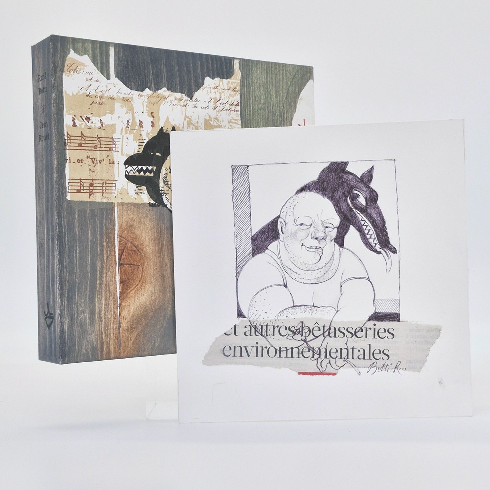 René Botti, Animascarades / Coffret + Original + Gravure René Botti, Animascarades / Coffret + Original + Gravure