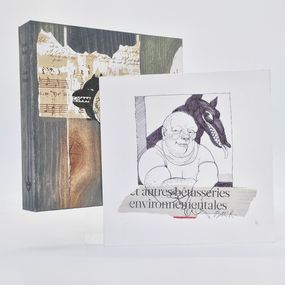 Édition, Animascarades / Coffret + Original + Gravure, René Botti