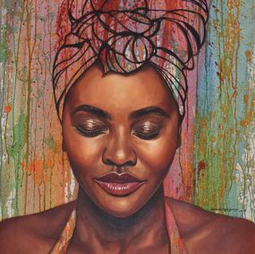 Peinture, State of Mind 14, Damola Ayegbayo