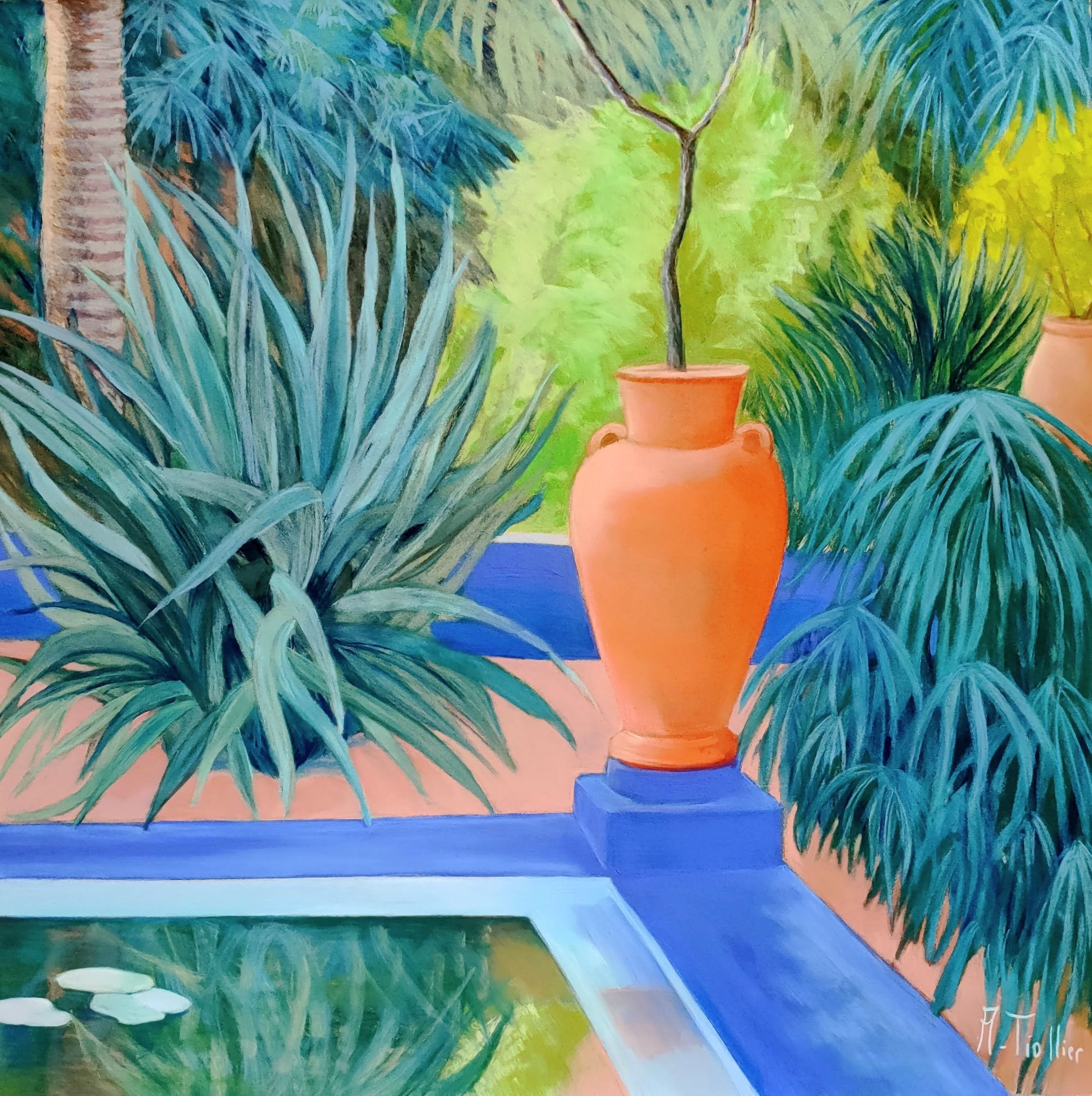 Agnès Tiollier, Détail Majorelle Agnès Tiollier, Détail Majorelle