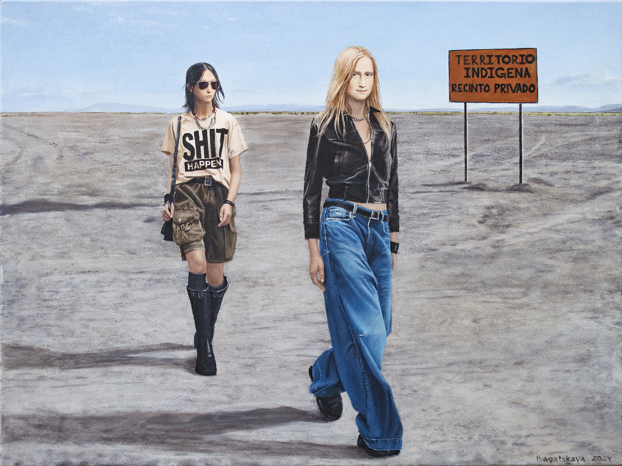 Nataliya Bagatskaya, Contemporary portrait - Private Territory Nataliya Bagatskaya, Contemporary portrait - Private Territory