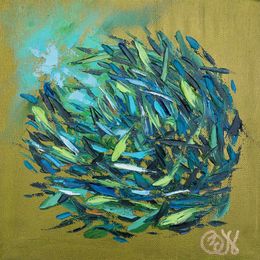 Pintura, Bail ball Sardines, Olga Nikitina