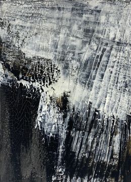 Painting, Series Fusion black and white, 10, Petra Reissmann