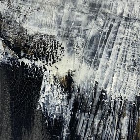 Painting, Series Fusion black and white, 10, Petra Reissmann