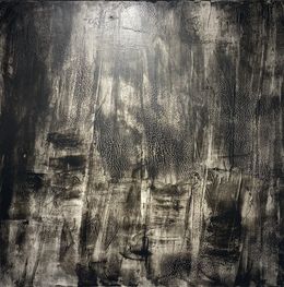 Peinture, Series Fusion black and white 24, Petra Reissmann