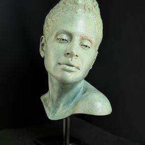 Sculpture, Portrait de Sophie, Sylvie Bourely