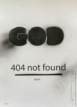 Print, God 404 not found nginx 04/25, Johan Chaaz