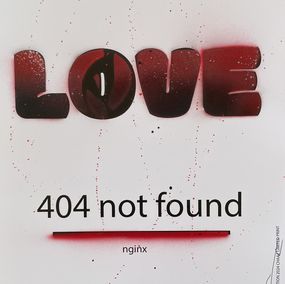 Print, Love 404 not found nginx 04/25, Johan Chaaz