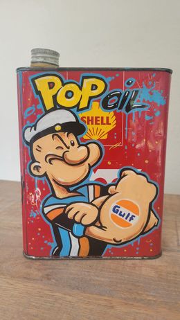 Skulpturen, Pop oil, Daru