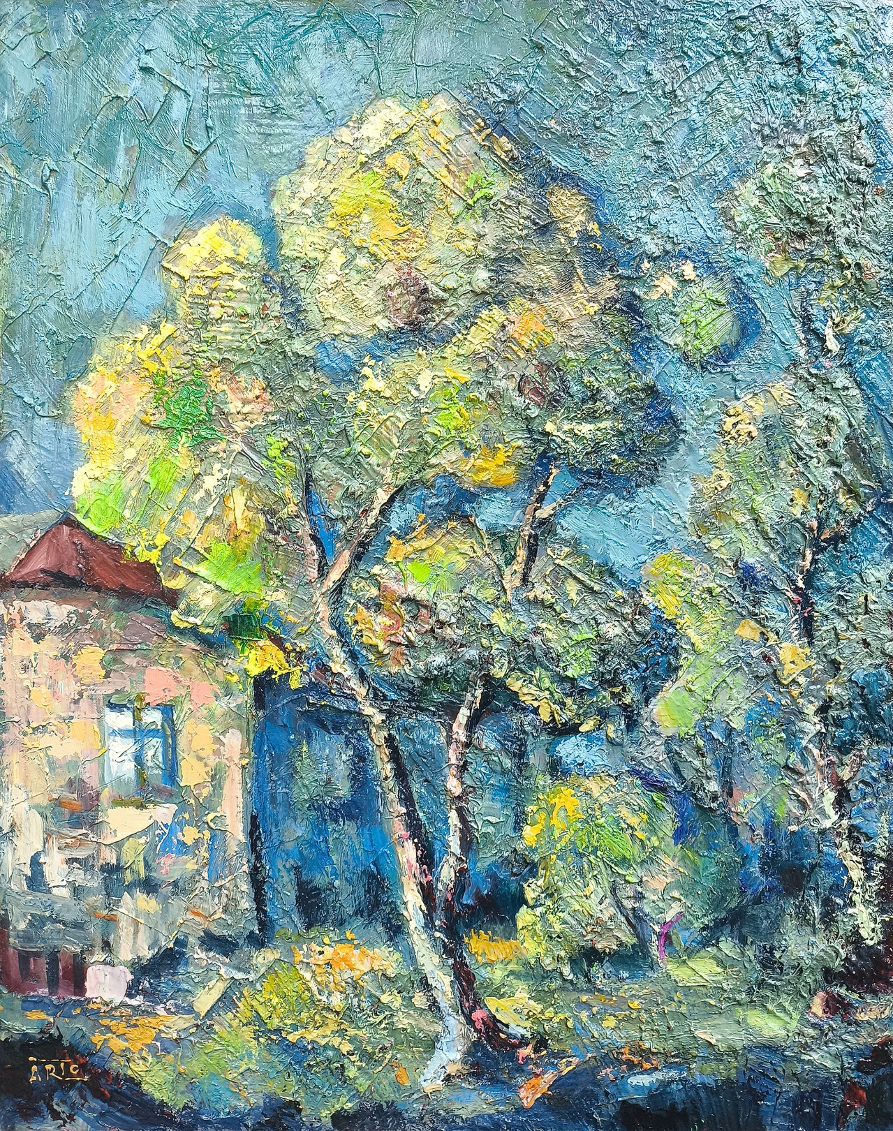 Arto Mkrtchyan, Sunlit Corner Arto Mkrtchyan, Sunlit Corner