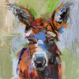 Painting, Little donkey, Schagen Vita