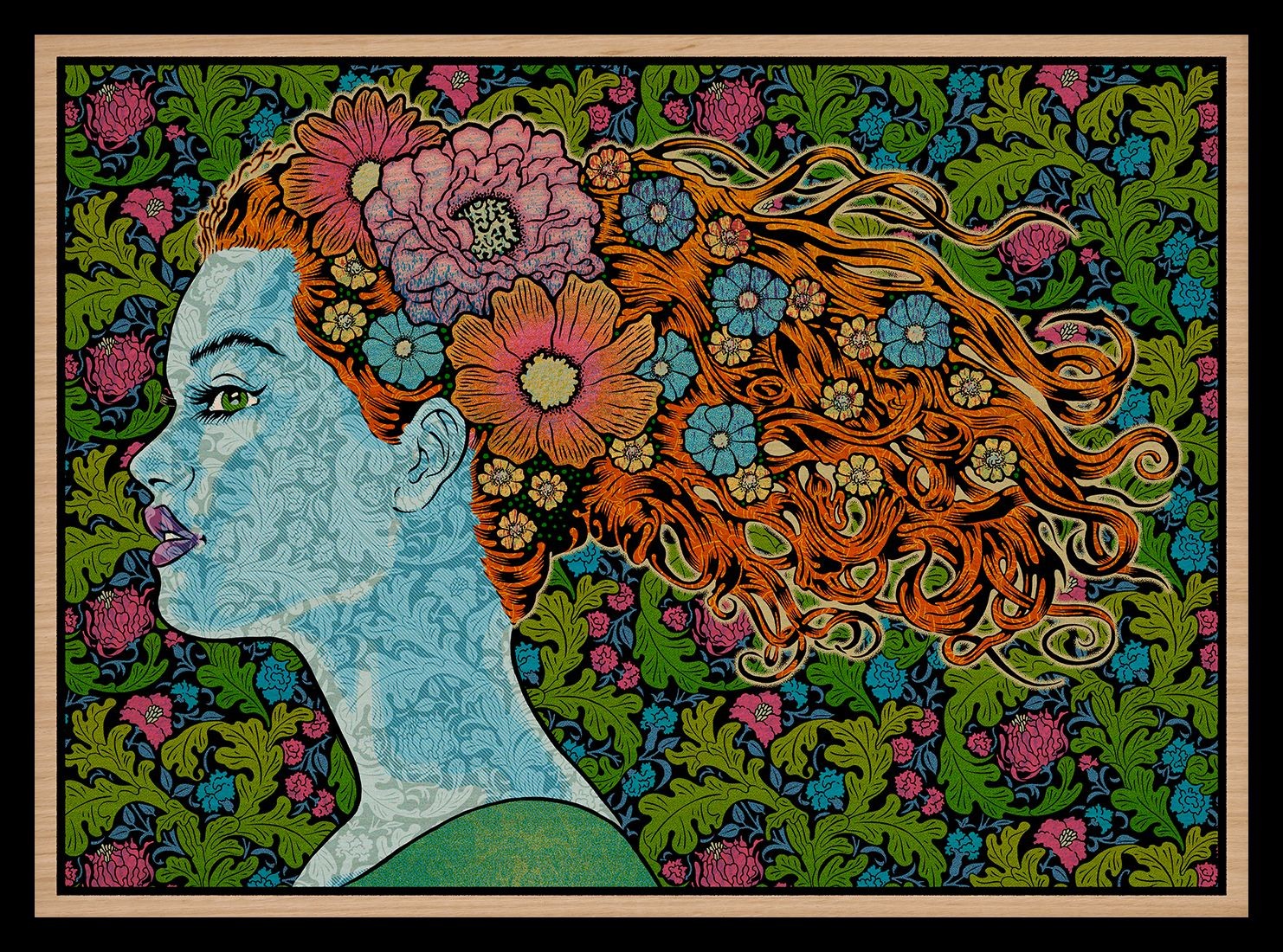 Chuck Sperry, Elysia Wood Panel Chuck Sperry, Elysia Wood Panel