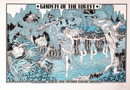 Print, Ghost of the Forest Blue, Chuck Sperry