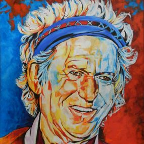 Gemälde, Keith Richards, Françoise Souriau