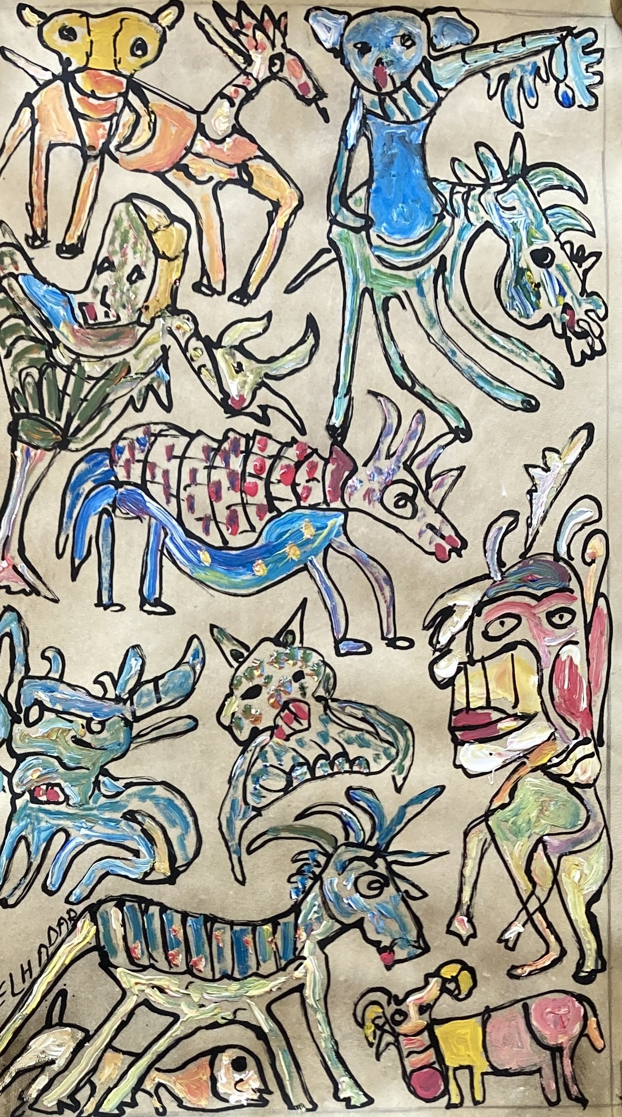 Mostafa El Hadar, Animaux fantastiques 2 Mostafa El Hadar, Animaux fantastiques 2